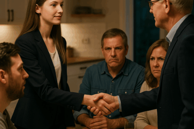 They mocked me in front of everyone at dinner, saying I’d “never amount to anything.” Moments later, Dad’s boss arrived — and greeted me with, “Pleasure to see you again, ma’am.”