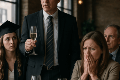 Husband Announced He Was Leaving Me At Our Daughter’s Graduation, But Started Screaming When I…