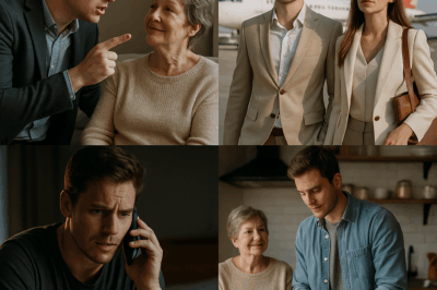 “My son sneered, ‘You’re a burden, Mom. I sold Dad’s company. Good luck paying rent.’” I only smiled. “All right, good luck.” He and his wife flew off to Milan, thinking they were millionaires— until their cards declined, their accounts froze, and I answered his desperate 2:47 a.m. call: “The money’s in my account, Wade.” Six months later, he wasn’t in Milan… he was in my kitchen, working for me, finally learning what being a son truly means.