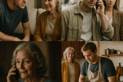 “Sit down, Mom,” Wade said coldly. “You’re a burden. I’ve sold Dad’s company. You’re on your own.” I just smiled. “Good luck.” When he left for Milan, he thought he’d won. But when his cards failed and the bank froze his accounts, I answered the call he never thought he’d make: “The company’s still mine, Wade — always was.”