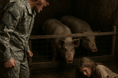 He came back from service dreaming of a joyful reunion with his daughter. Instead, he found her half-conscious in the pigsty, forced to live and work there by her stepmother. Seconds later, his uniform hit the ground — and his rage could be heard from miles away.