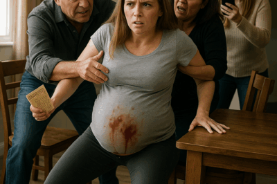 When I was seven months pregnant, I won the lottery — a million dollars. But my in-laws demanded the ticket. When I refused, they hit me. My belly slammed against the table. My water broke. Blood covered the floor. My sister-in-law laughed and filmed it. Through the pain, I looked at them and said, “Every one of you will regret this.”