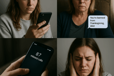 Mom Texted “You’re Banned From Thanksgiving, Idiot”. I Cut Off Every Bill While 87 Missed Calls