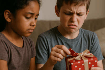 My younger brother picked up the gift my daughter gave him and said, “Cheap, worthless trash. Then..