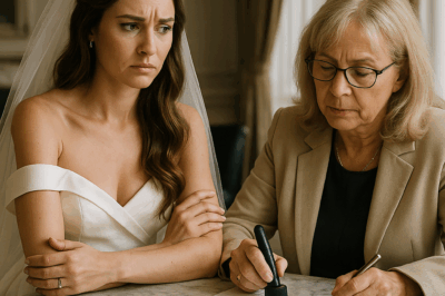 Before the wedding, I quietly hid my $16.9M company. Thank God I did — because the day after, his mother showed up at my door with a notary, a pen, and a fake smile.