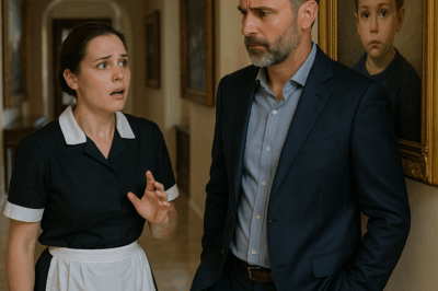 “The boy in that painting… I knew him,” the maid cried. Her next words made the mansion fall silent.