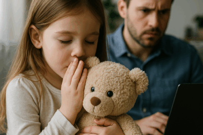 My daughter whispered to her teddy, “Daddy said you’ll never find out.” I thought it was a game — until I saw what was on his laptop.