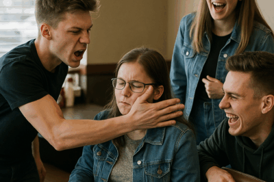 Bullies Slapped a Disabled Girl in a Diner — An Hour Later, Bikers Walked In.