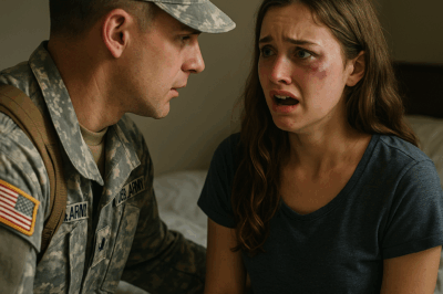 He came home early from deployment to surprise his sister. But one glance at her face stopped him cold. What she’d been hiding… changed everything.