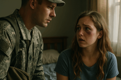 A soldier returned home in secret, hoping to surprise his family. But the moment his sister turned around, the look on her face told him — something was terribly wrong.