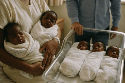 A man abandoned a woman because she was raising five Black children. Thirty years later, the truth came out — and it left everyone speechless.