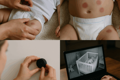 The nanny noticed strange marks on the baby every time she changed his diaper. Her instincts screamed something was wrong. So she hid a camera — and when she watched the footage, her blood ran cold.