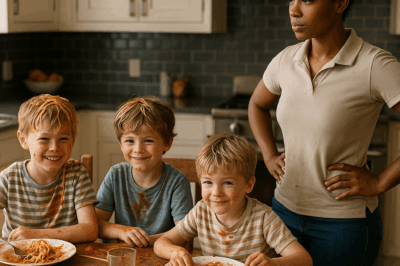 Every nanny quit before sundown — the billionaire’s triplets were impossible. Then she arrived: calm, kind, unshakable. Within hours, the house fell quiet… and hearts began to heal in ways no one expected.