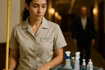 A Hotel Cleaner Answered a Call in Dutch in Front of a Millionaire… The Next Day, He Sent for Her