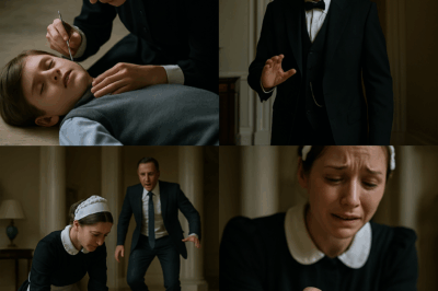 “The billionaire’s deaf son had no hope… until the maid pulled out something so strange it left the entire family stunned!”