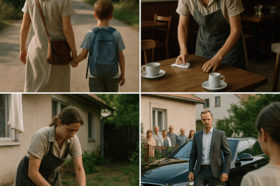 “They laughed at me for raising a child without a father for a decade… but no one was ready for what happened when a sleek car pulled up and the child’s father emerged.”