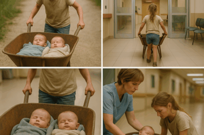 ‘My mom won’t wake up…’ A little girl walked for miles with her baby siblings in a wheelbarrow—and the ending stunned everyone who heard her story