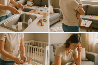 “When my husband called caring for our twins a ‘break,’ I gave him a reality check he’ll never forget.”