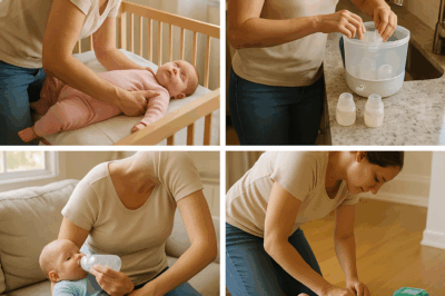 “He joked that looking after our twins was easy—until I let him try it himself. What happened next changed his attitude instantly.”