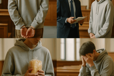 A boy stole a loaf of bread to keep his mother alive—minutes later, a U.S. judge stunned the courtroom by putting everyone else on trial…