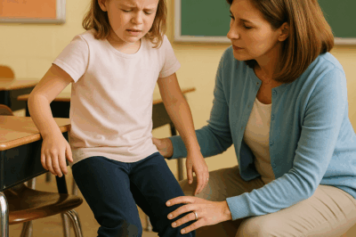 “A third-grade teacher noticed a disturbing stain on a little girl’s pants—her 911 call uncovered a family secret that led to a shocking courtroom showdown.”