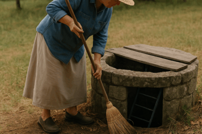 An elderly farmer approached the abandoned well to tidy it up… but the hidden ladder she found inside uncovered a mystery decades in the making.