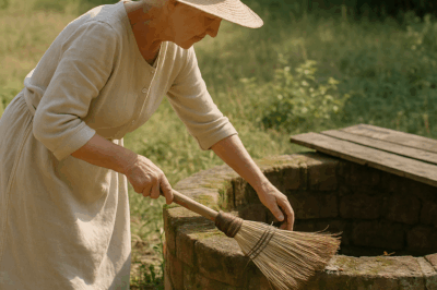 She thought she was just clearing debris from an unused well—until she discovered a secret ladder that revealed something chilling.