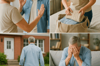 ‘Get out of my house,’ my son shouted at me. I was ready to leave—until my husband spoke up and changed everything.