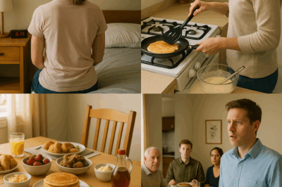 She stayed silent after her husband’s outburst… but by morning, something happened that made him turn pale in front of all the guests.