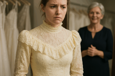 “My mother-in-law insisted I walk down the aisle in her 50-year-old gown. I refused… and the shocking fallout became the talk of the wedding.”