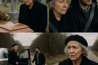 My son took me for a drive after the funeral — but when he stopped on a deserted road and told me to get out, the truth behind it stunned me