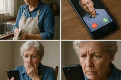 “My daughter-in-law’s phone rang — and on the screen was a photo of my husband, who died years ago. What happened next left me shaking…”