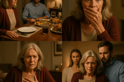 “At my son’s dinner, I noticed a place set for my late husband — and when I learned the reason, I couldn’t stop trembling.”