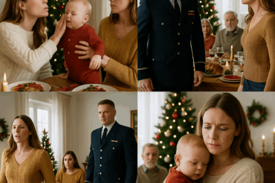 My Sister Slapped My Baby at Christmas Dinner — Then Told Me I Was Overreacting. The Family’s Reaction Left Me Stunned