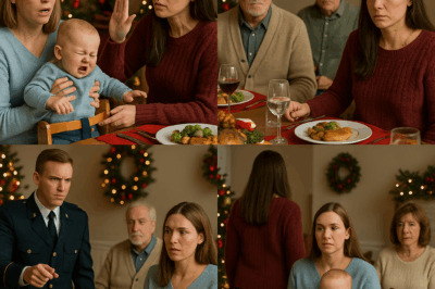 My Sister Struck My Infant During Christmas Dinner — When I Spoke Up, Everyone Stayed Silent. That’s When I Knew the Truth