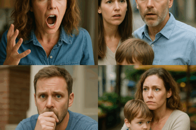 “My husband walked out on our marriage to be with my younger sister. Four years later, when he spotted the little boy hiding behind me, every drop of color drained from his face… The day he left, it felt like my entire world shattered — he wasn’t just ending our marriage, he was choosing my sister, Lily, over me.”