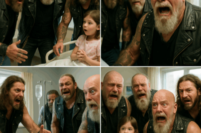 Four Bikers Arrived to Say Goodbye to the Little Girl No One Else Would Visit — What Happened Next Broke Everyone’s Hearts