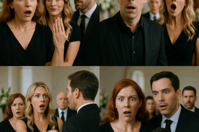 My Sister Stole My Rich Fiancé and Mocked Me at Mom’s Funeral… but When I Called My Husband Over, She Went Pale — Because She Knew Exactly Who He Was