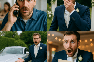 She Took My $8,000 and Disappeared Without a Trace… Until She Arrived at My Wedding in a Luxury Car, Handing Me an Envelope That Made My Heart Race