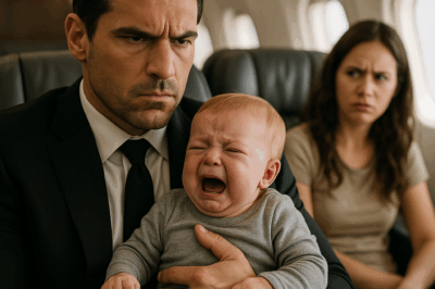 Mob boss’s baby wouldn’t stop crying on the plane, until a single mom did the unthinkable.