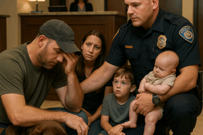 The True Meaning of Service: Officer Walker’s Moment of Compassion That Restored Faith in Humanity”