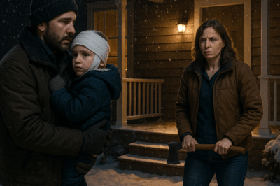 Single Dad Pleads at Stranger’s Cabin Door During Blizzard—What Happens Next Will Shock You…”