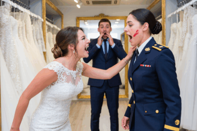 My sister slapped me across the face during her $20,000 wedding-dress fitting—the one I was paying for. “You’re ruining my moment!” she screamed as the boutique fell silent. So I walked out, canceled the credit card, and let her half-million-dollar wedding collapse in real time.
