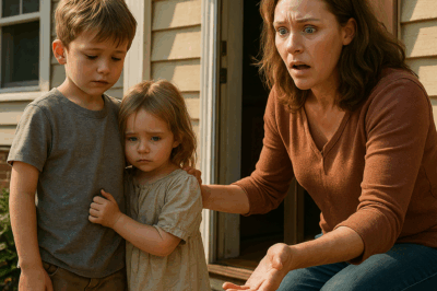 MY 6-YEAR-OLD NEPHEW WITH A BROKEN LEG DRAGS HIS STARVING 3-YEAR-OLD SISTER OUT OF THEIR…