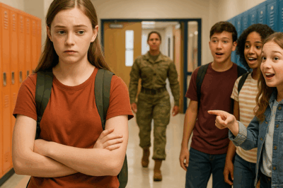 They Called a Girl a Liar for Saying Her Mom Was a SEAL – Then Everybody Froze When the Doors Opened