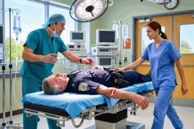 The Surgeon Shouted “It’s Too Late” — Until the Quiet Nurse Saved the Police Captain