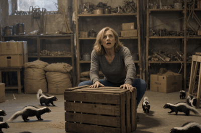 Karen Hid in My Cellar to Spy on Me — Didn’t Know It Was Full of Skunks in Mating Season