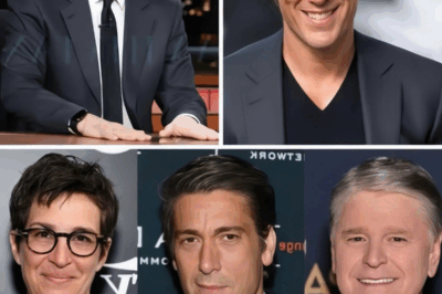ch2-We’re Done Being Puppets — It’s Time to Burn the Script!” David Muir, Rachel Maddow & Jimmy Kimmel just shook the media world. They ditched multimillion-dollar deals and launched The Real Room — a no-sponsors, no-filters, no-fear newsroom.