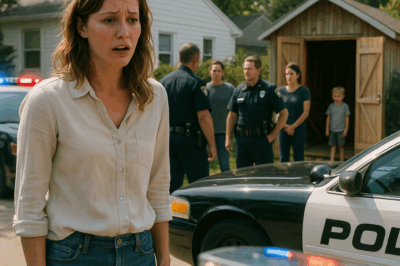 My Brother Called 911 Claiming I Abandoned My 5-Year-Old — Then Police Found Him Locked in a Shed