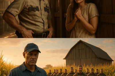 A CORRUPT SHERIFF HAD MY DAUGHTER CORNERED IN OUR BARN. “YOUR DAD IS JUST A STUPID FARMER…”